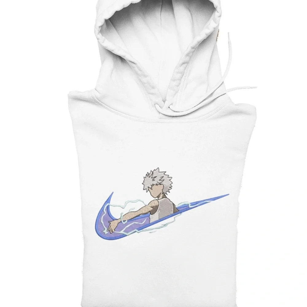 Nike Killua White Hoodie - Picture 2 of 2